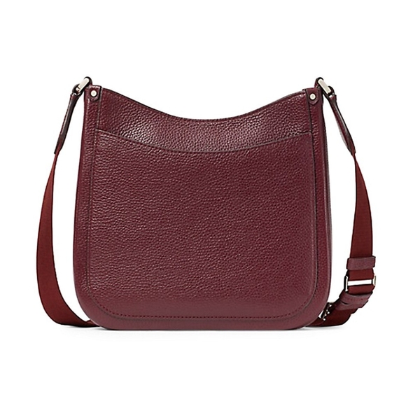 Kate Spade Roulette Medium Messenger in Grenache - Picture 6 of 8